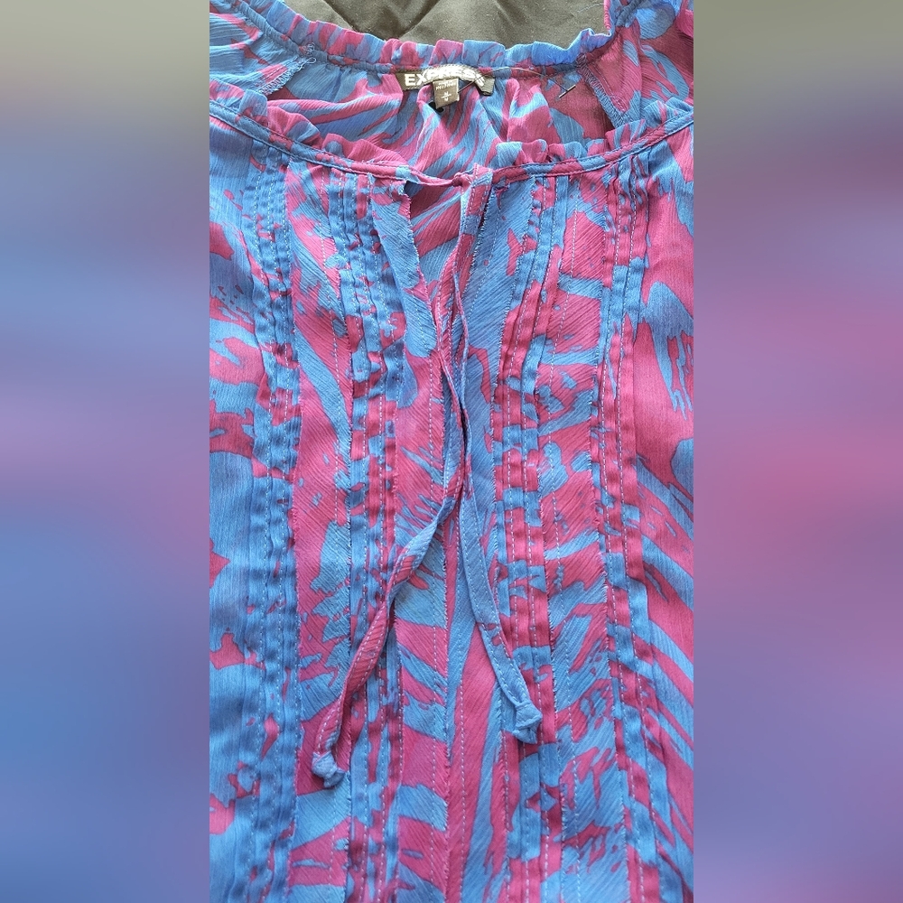 Express Blouse Multi Color - Picture 5 of 5